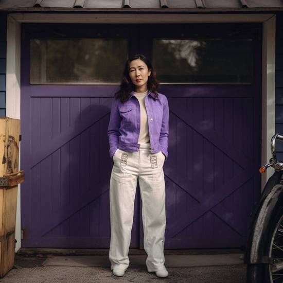 紫色褲子配什么上衣好看,紫色褲子最佳上衣配色方案:時(shí)尚實(shí)用指南