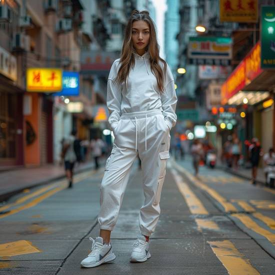 白色運動褲配什么上衣好看,白色運動褲上衣搭配指南,百搭時髦全攻略