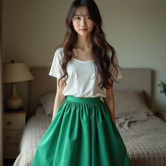 綠色褲子配什么顏色上衣好看,綠色褲子上衣顏色搭配完美方案