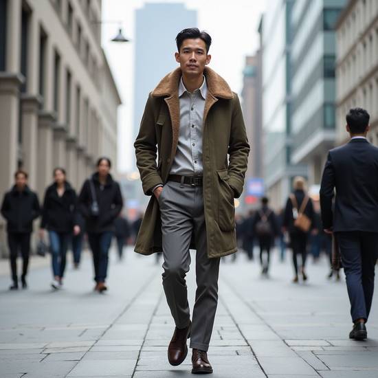 西褲配什么鞋子好看,西褲鞋履全攻略:正式休閑切換自如