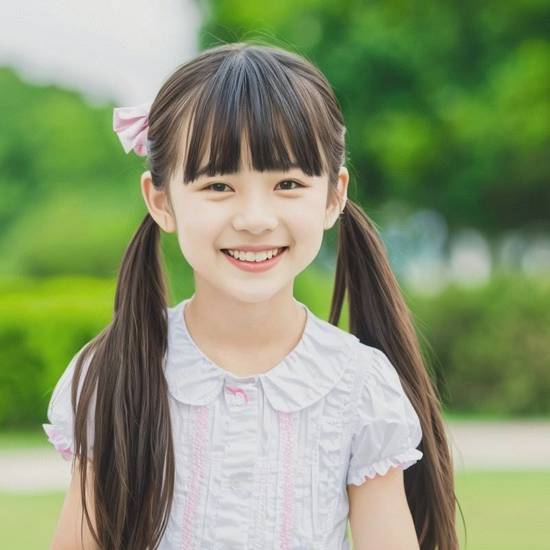 小女孩梳頭發型即簡單又好看，小女孩簡單又好看梳頭發型精選