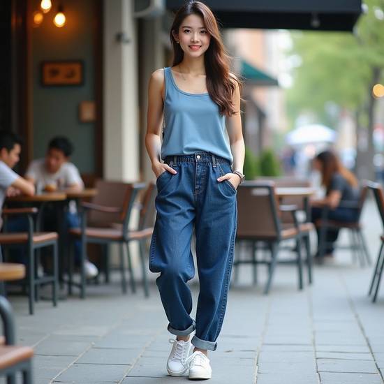 哈倫褲配什么上衣好看,哈倫褲上衣搭配指南:時尚顯瘦全解析