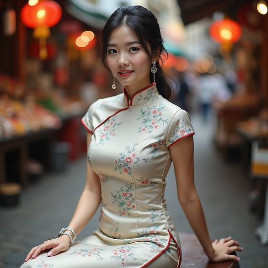 穿旗袍配什么發型好看，穿旗袍搭配好看發型推薦