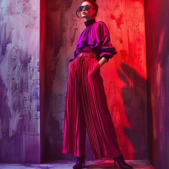 蝙蝠衫配什么褲子好看,蝙蝠衫最佳褲裝搭配指南:顯瘦顯氣質方案