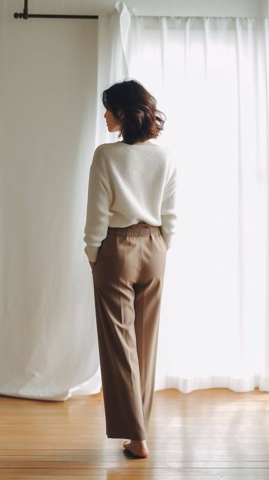 咖啡色上衣配什么顏色褲子好看,咖啡色上衣褲子顏色完美搭配指南