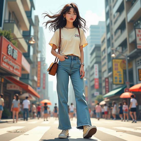 淺藍色褲子配什么顏色上衣好看,淺藍褲上衣配色美觀推薦