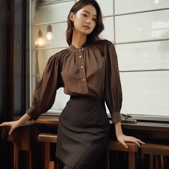 棕色裙子配什么顏色上衣，棕色裙子最佳上衣顏色搭配指南