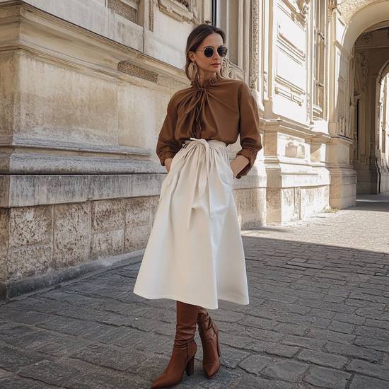 白裙子配什么顏色上衣,白裙子最佳上衣配色指南