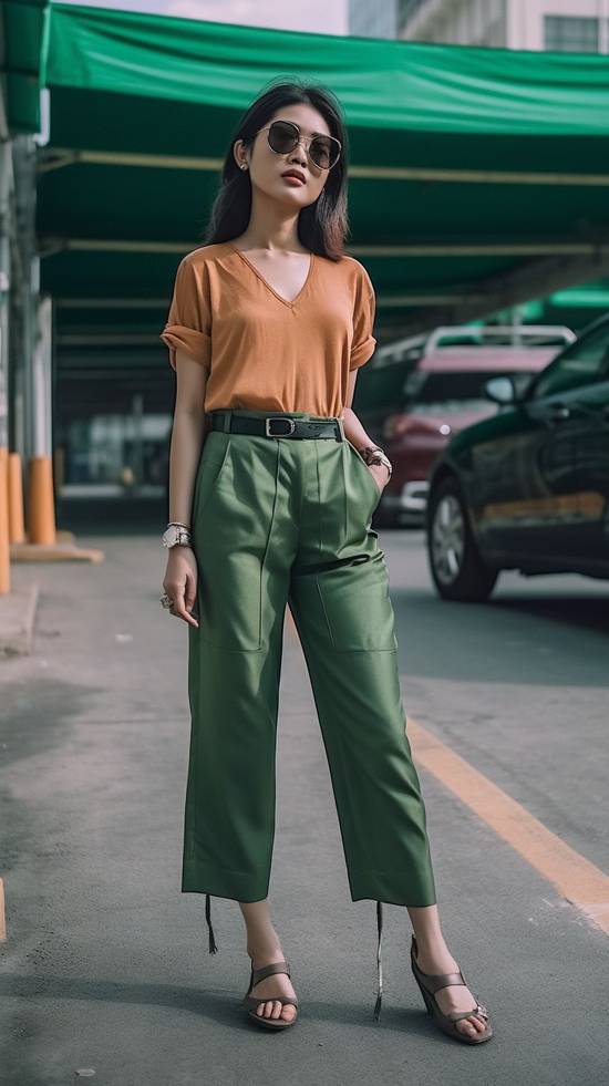 卡其色上衣配什么顏色褲子,卡其色上衣配什么顏色褲子完美搭配指南