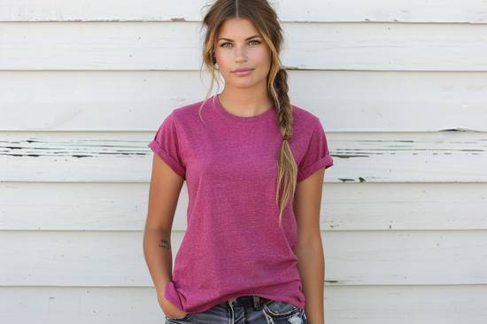 玫紅色上衣配什么顏色褲子好看,優雅吸睛:玫紅上衣最佳配色指南