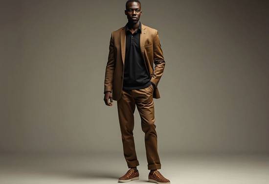 棕色衣服配什么顏色的褲子,棕色衣服褲子配色搭配指南