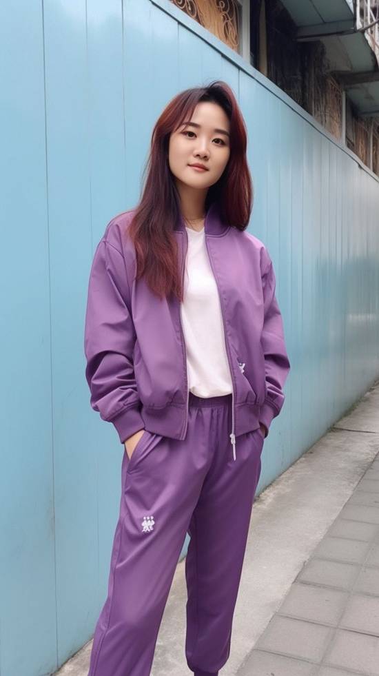 淺紫色上衣配什么顏色褲子好看,淺紫上衣配色指南:白灰藍褲優雅顯白全攻略