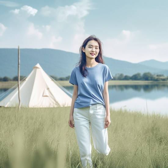 藍色上衣配什么褲子好看,藍色上衣配褲子時髦穿搭指南