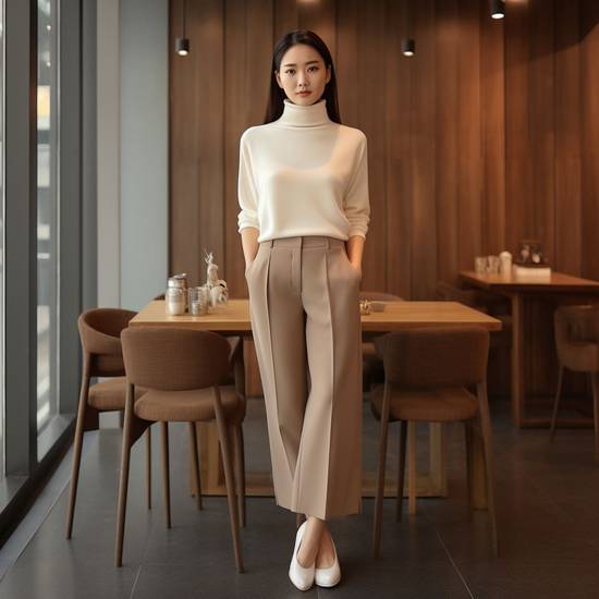 梨形身材適合穿什么褲子,梨形身材專屬顯瘦褲指南:高腰直筒闊腿必選