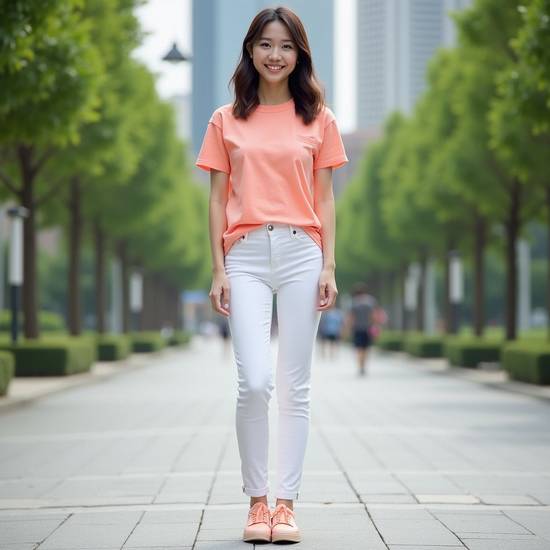 白色褲子配什么顏色上衣,白色褲子搭配上衣顏色全攻略