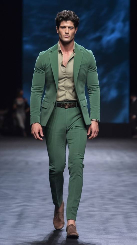 綠色上衣配什么顏色褲子,綠色上衣褲子配色精選方案