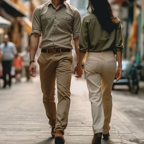 淺卡其色褲子配什么顏色上衣,淺卡其色褲子配色法則 百搭上衣優雅指南