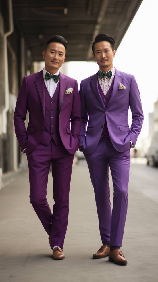 紫色上衣配什么顏色褲子好看,紫色上衣配褲子顏色搭配指南