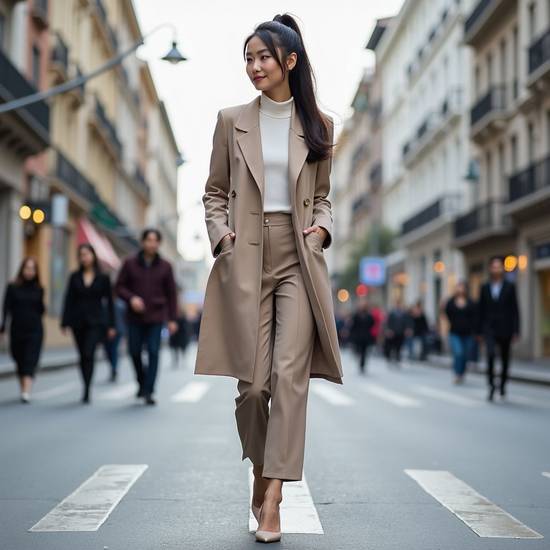 咖色褲子配什么顏色上衣，咖色褲子上衣配色最佳搭配指南