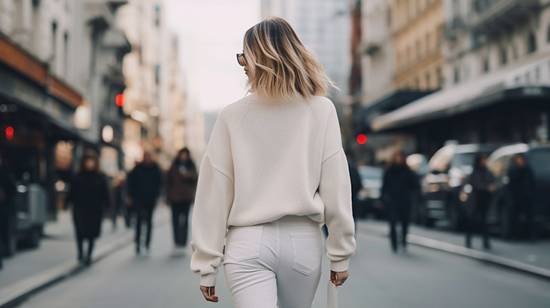 白褲子配什么上衣好看,白褲子上衣搭配時尚指南