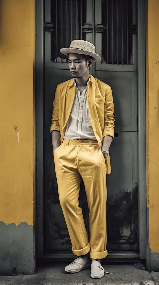 黃色上衣配什么顏色褲子，黃色上衣褲子顏色搭配指南