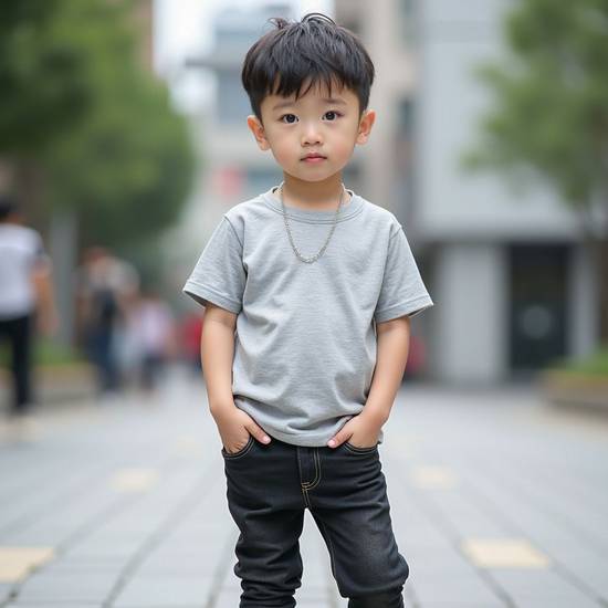 灰色短袖配什么顏色褲子，灰色短袖褲子顏色搭配建議