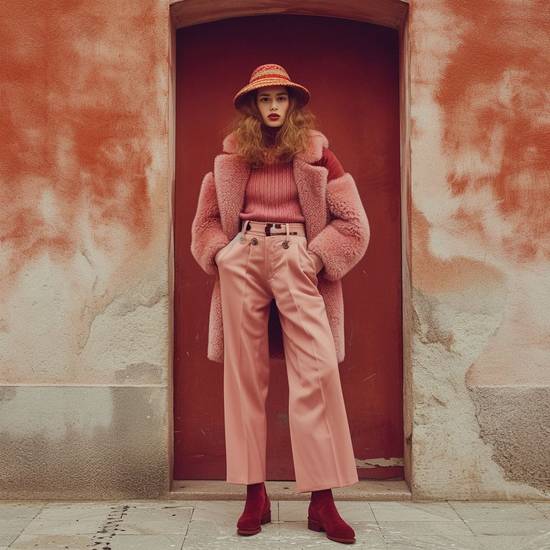 粉色褲子配什么顏色上衣好看，粉色褲子上衣最佳顏色搭配指南