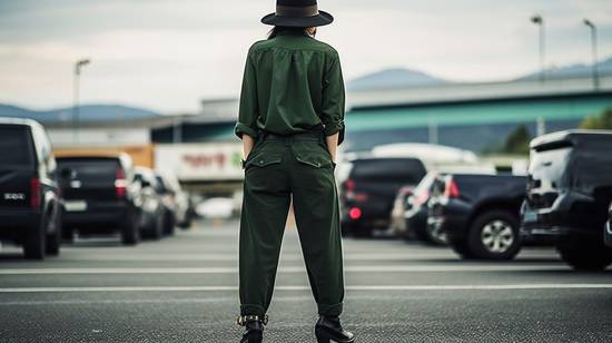 綠色褲子配什么上衣,綠色褲子搭配時尚指南