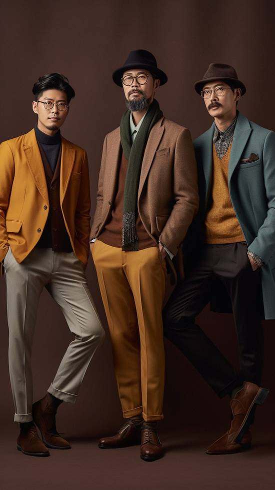 棕色衣服配什么顏色的褲子,棕色衣服褲子配色搭配指南