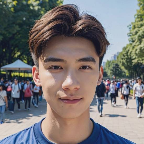 中分適合什么臉型男生,男生中分發型適用臉型解讀