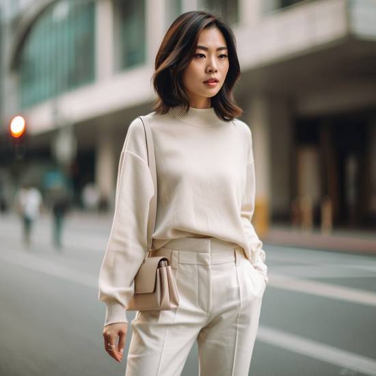 杏色衣服搭配什么顏色褲子,杏色衣服褲子配色指南:經典百搭時尚之選