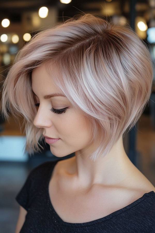 適合圓臉的短發(fā)發(fā)型，圓臉短發(fā)剪裁指南