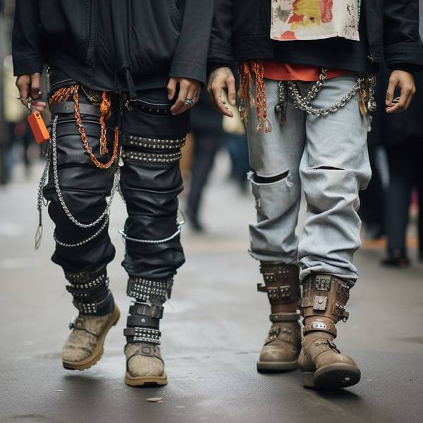 工裝褲搭配什么鞋子，工裝褲完美搭配指南：從馬丁靴到運動鞋的5種潮酷穿法