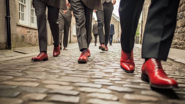 男士馬褲配什么鞋子，英倫復古馬褲搭配指南：三種經典鞋履方案適配不同場合