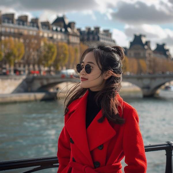 紅色大衣配什么褲子，復古紅大衣配這4款褲裝氣場全開 絕美冬日時髦指南