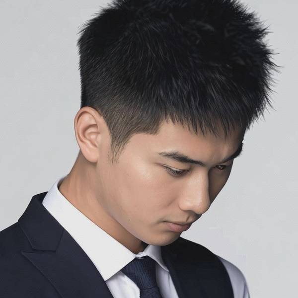 中學生頭型男生短發(fā)，短發(fā)男生發(fā)型全攻略，帥氣利落彰顯青春朝氣