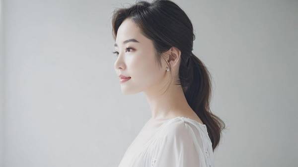 低馬尾怎么扎好看，簡單3步低馬尾扎法，讓你優雅氣質一整天