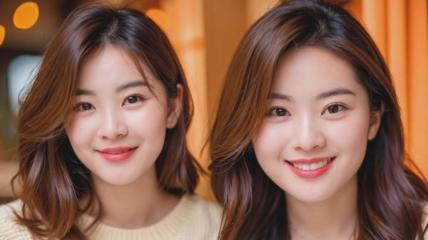 鵝蛋臉和瓜子臉的區別，瓜子臉與鵝蛋臉的五大輪廓特征對比解析