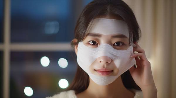 早上敷面膜好還是晚上敷面膜好，晚上更佳：科學(xué)解析敷面膜的黃金時間與肌膚修復(fù)原理