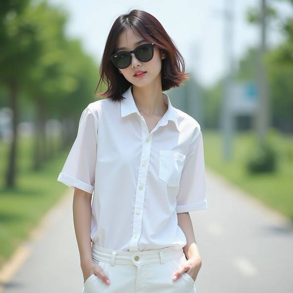 脖子短適合穿什么衣服，短頸族福音：5種領(lǐng)型搭配即刻拉長頸部線條