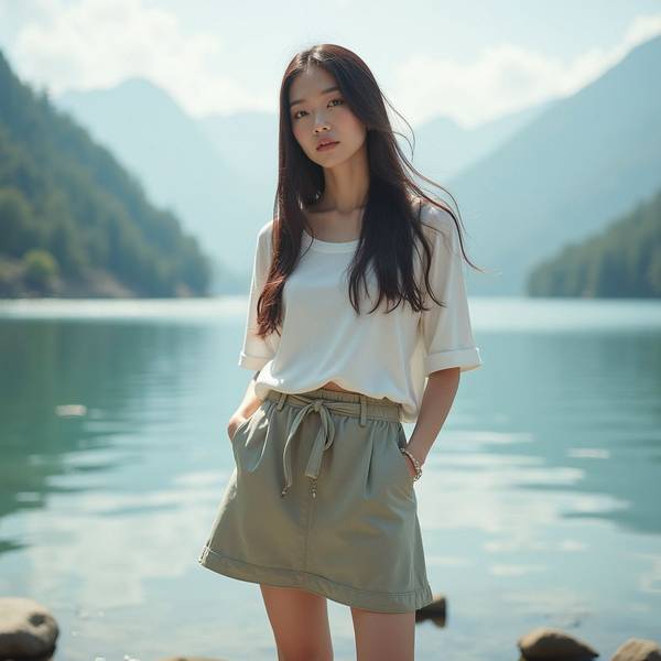 褲裙配什么上衣好看，清爽初夏穿搭指南：5種上衣完美搭配褲裙