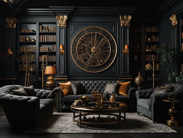 黑色和什么顏色搭配好看，深邃黑與璀璨金的時尚交響：25種高級配色方案全解析