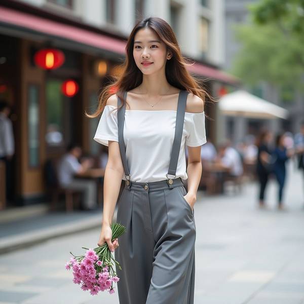 灰色短袖配什么顏色褲子，淺灰短袖搭配這些顏色褲子最顯高級