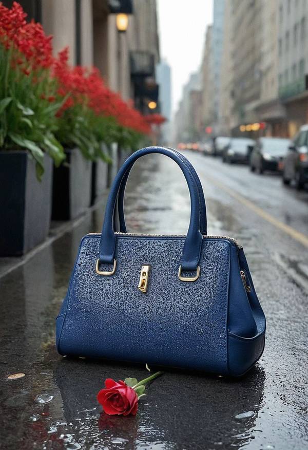 藍色包包配什么顏色衣服，藍色系包包萬能搭配法則：五種絕配色系提案