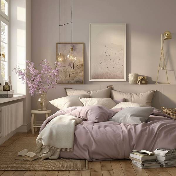 粉色和什么顏色搭配好看，柔情蜜粉與暖棕，浪漫溫馨的色彩共舞