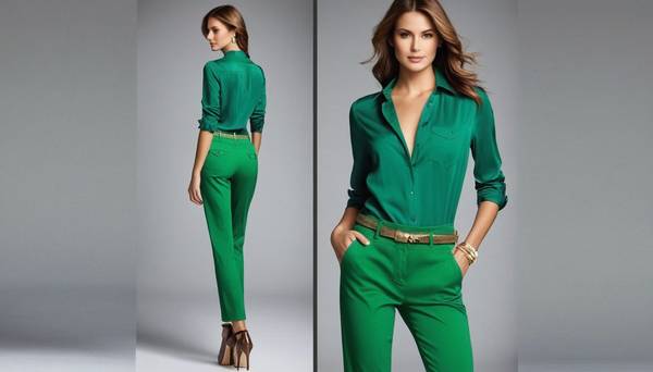深綠色上衣配什么顏色褲子，深綠色上衣與各色褲裝的完美搭配指南