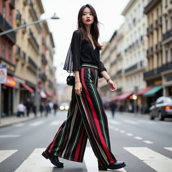 黑色上衣配什么顏色的褲子，黑色上衣搭配各種顏色褲子的完美指南