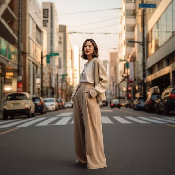 駝色褲子配什么顏色上衣好看，駝色褲子穿搭指南與上衣色彩搭配秘籍