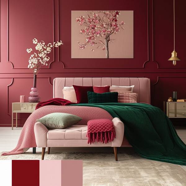 紅色搭配什么顏色好看，紅色與其他色彩搭配的5種驚艷配色方案