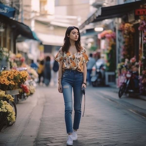 黃色上衣配什么顏色褲子好看，黃色上衣與牛仔褲搭配的時尚穿搭指南